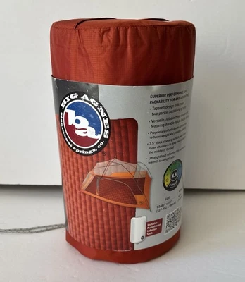 ¡NUEVO! Almohadilla aislante para piso de tienda Big Agnes Rapide SL 50"x78" naranja Foto 1 de 4