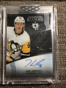 2021-22 UD Clear Cut Ultimate Rookies Auto Jake Guentzel - Bild 1 von 2