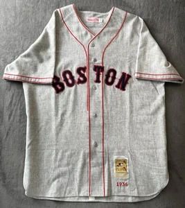 Jimmie Foxx Boston Red Sox Authentic Mitchell & Ness Jersey Size 48 1936 - Picture 1 of 3
