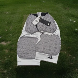 Adidas Herren Force integrierte Fußball gepolsterte Gürtel enge Shorts neu mit Etikett Large - Bild 1 von 4