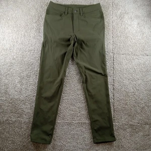 Lululemon Pants Mens 28x30 Olive Green ABC 5 Pocket Slim Fit Warpstreme LM5AD8S - Picture 1 of 9