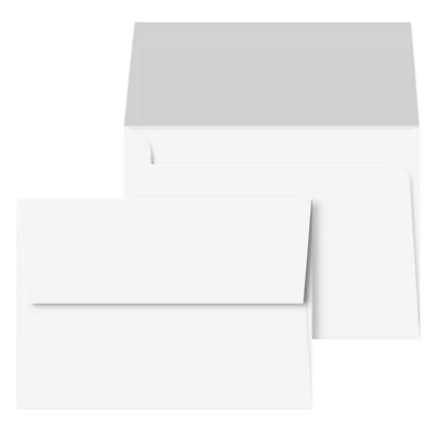 Sobres de invitación con solapa cuadrada de color brillante A7 - 5 1/4 x 7 1/4" - 50 por paquete Foto 1 de 4