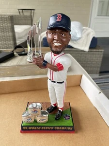 DAVID ORTIZ Boston Red Sox 3X World Series Champion Big Papi Bobblehead 162/336. - Picture 1 of 2