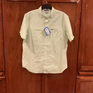 Large Columbia Thirty Mile Ledge EXS kurzärmliges Button-Down-Hemd für Herren - neu mit Etikett - Bild 1 von 3
