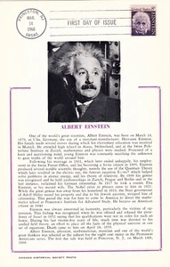 1285 Albert Einstein FDC Maxi Card! - Picture 1 of 1