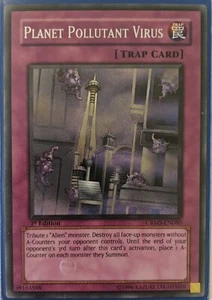 YuGiOh Planet Pollutant Virus Rare CRMS-EN080 1st Edition - Imagen 1 de 1
