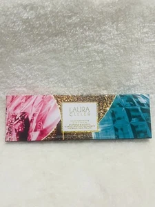 LAURA GELLER Blushing&Blissful 12 Multi-Finish Eyeshadows Highlighter&Blush NEW  - Picture 1 of 3