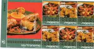 Albania - 2005 - Europa - Gastronomia - Carnet - MNH - Picture 1 of 1