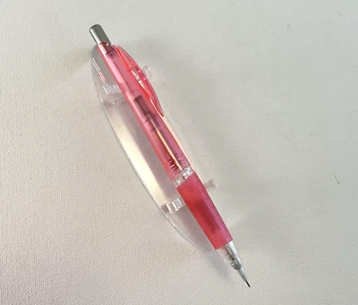 Lápis mecânico automático Zebra Frisha, cabo de borracha 0,7 rosa ~ Vintage - Imagem 1 de 3