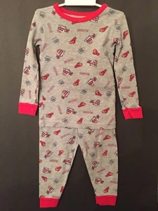 Toddler Pajamas 2 Piece 18 Month Unisex Carter’s Fire Rescue Trucks NEW - Picture 1 of 8