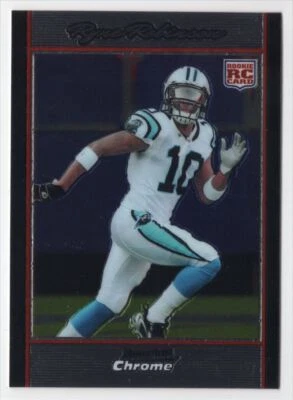 2007 BOWMAN CHROME ROOKIE Ryne Robinson Rookie Carolina Panthers #BC106 - Image 1 of 2