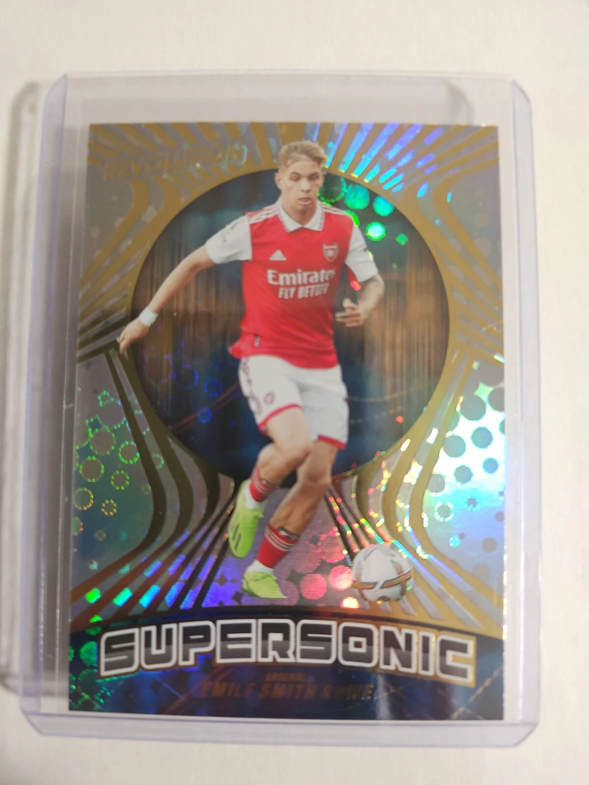 2022-23 Panini EPL Revolution EMILE SMITH ROWE Supersonic Insert #3 ARSENAL