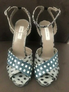 Marc Jacobs Elap Pumps blau/weiß Größe 36 1/2 neu - Bild 1 von 6
