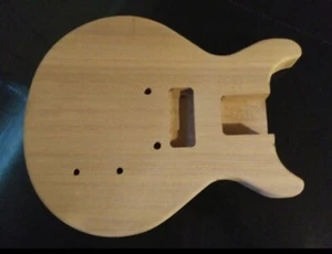 Mahogany Les Paul Jr Junior Guitar Body Project USA Made Set Neck Gibson Style - Picture 1 of 5