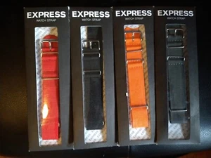 Express authentische Uhrenarmbänder (Menge vier) neuer Artikel.  - Bild 1 von 6