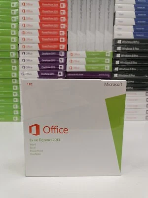 New Sealed Microsoft Office 2013 Home and Student Turkish Middle East EM DVD - Image 1 of 3