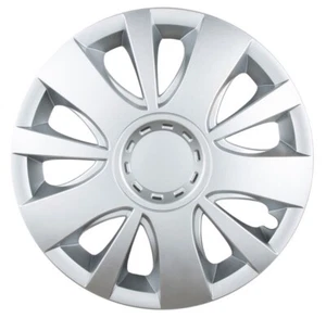 Cubierta de rueda 4x14" para Vauxhall Combo Van - plata 14" - Imagen 1 de 5