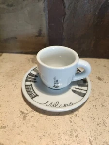 Bialet Espresso Cup And Saucer Set Porcelain Milano Demitasse Mini Coffee Cup - Picture 1 of 5