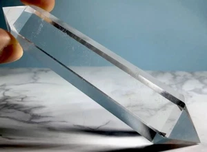 EXTRA GROSSER VOGEL STIL GLAS QUARZ KRISTALL SPITZE NATÜRLICHER EDELSTEIN !!! - Bild 1 von 18