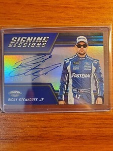 2018 Certified SIGNING SESSIONS BLUE Ricky Stenhouse Jr /50