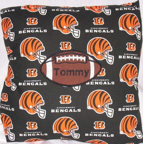 Cincinnati Bengals Football Personalized Pillow Cover