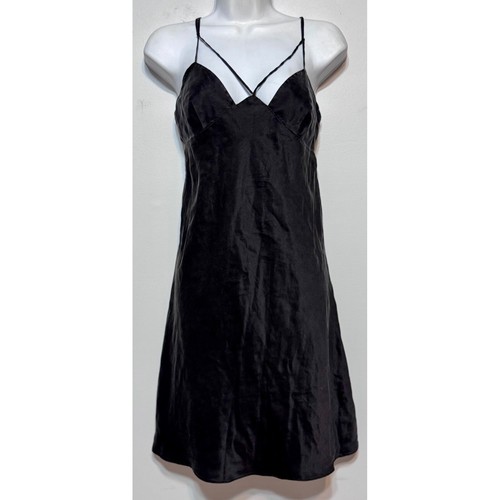 UNDERCOVER Abito vintage Y2K Victoria Secret 100% seta slip fata grunge capriccioso lusso