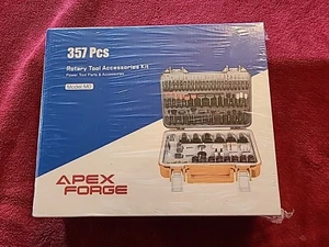 APEX FORGE 357-TEILIGES ROTATIONSWERKZEUG-ZUBEHÖR-KIT / NEU UND VERSIEGELT - Bild 1 von 2