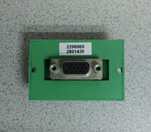 PHOENIX CONTACT 2298069 DFLK 16 SUB-HD/B INTERFACE PANEL FEED THROUGH CONNECTOR - Picture 1 of 2