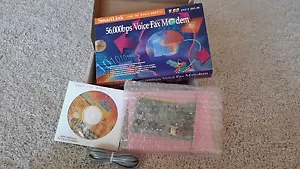 SmartLink 56,000 bps Internal Voice Fax Modem By Archtek v.90 PCI BUS - Picture 1 of 6