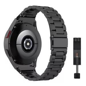Solid Metal Band for Samsung Galaxy Watch5 Pro 45mm/Watch 5 40mm 44mm Strap - Picture 1 of 20