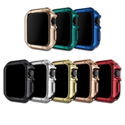Funda protectora TPU suave para parachoques de reloj para Apple Watch Series 10 9 8 7 6 5 4 3 2 1 SE Foto 1 de 3