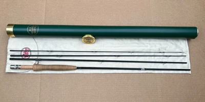 R. L. Winston GVX 9’0” 4 wt. 4 Piece 9’ Fly Rod with Bag and Tube Fishing - Image 1 of 4