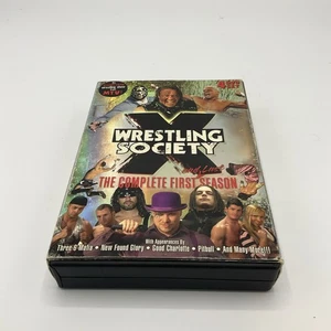 Wrestling Society X The Complete First (And Last) Season - 4 Disc DVD Box Set - Imagen 1 de 5