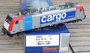 Roco 73653 H0 E-Lok Br 186 182 Railpool SBB Cargo Epoch 6 with Dss + LED Boxed - Picture 1 of 6