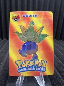 Oddish #1286 - Pocket Monsters Vending Holo Prism - Bandai Nintendo 1999 Pokemon - Picture 1 of 2