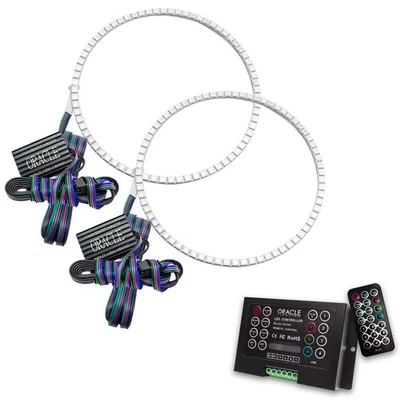 Oracle Headlight Halo Ring Emitter Set - 2015 thru Fits 2020 Jeep Renegade Color Foto 1 de 4