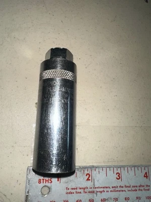 Champion 7/8" Magnetic Aircraft Spark Plug Socket 3/8" Dr. Plug-Mate CT-907 USA - Image 1 of 4