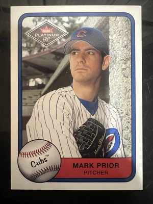 2001 Fleer Platinum Mark Prior #529 Platinum Edition Short Set RC /201 Cubs Rare - Image 1 of 3