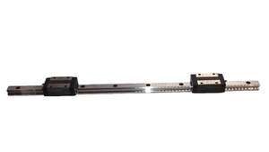 PMI MSB150 16" Slide 15mm With (2) MSB15SSSFC Linear Slide Bearings - Picture 1 of 12