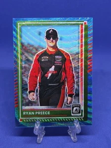 2025 Panini Donruss Optic Racing Carolina Blue Wave Prizm Ryan Preece #82 /99 - Picture 1 of 3