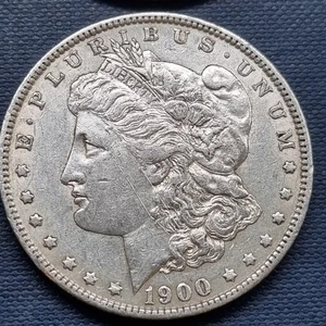 1900 O über CC Morgan Dollar 1 $ Silber höhere Qualität vz - AU Details #93783 - Bild 1 von 2