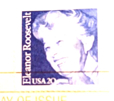 Eleanor Roosevelt - First Ladies - 1984 22kt Gold Replica Stamps - SEE BELOW - Image 1 of 4
