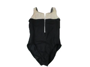 MiracleSuit Badeanzug 14 Damen schwarz Tank Reißverschluss vorne Bauchkontrolle Abnehmen 83012 - Bild 1 von 8
