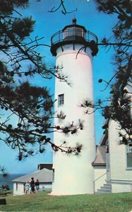 Cartolina West Chop Lighthouse Vineyard Haven Martha's Vineyard Island MA pubblicata - Foto 1 di 2