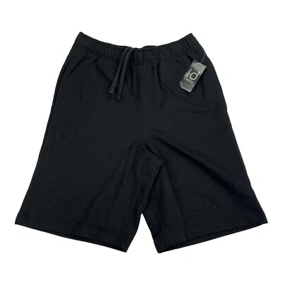 Ideology Mens Solid Fleece Drawstring Shorts Black S - Image 1 of 4