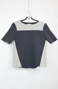 Helmut Lang T-Shirt – Color Block Lined Minimalist – Size XS - Picture 1 of 9