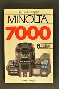 Minolta 7000 książka 6. Nakład 1988