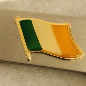 IRISH PRIDE FLAG Stainless Steel Money Clip Card Holder In Gift Box - Picture 1 of 5