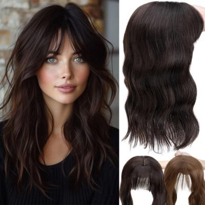 女士发饰 14 英寸波浪卷发带发夹用于稀释头发 — 第 1/4 张图片