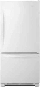 30 INCH WHIRLPOOL BOTTOM-FREEZER REFRIGERATOR - WRB329DMBW - Picture 1 of 6